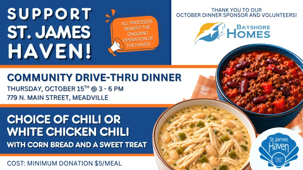 October Drive Thru Dinner Promotion