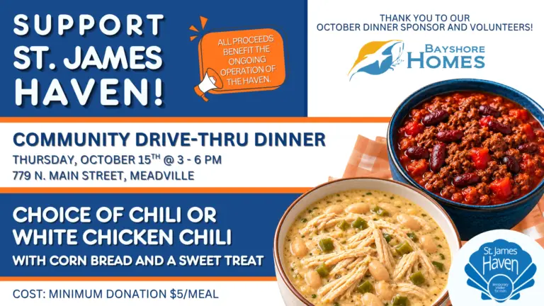 October Drive Thru Dinner Promotion